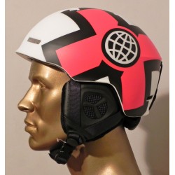Casques "X GAMES" blanc-rouge